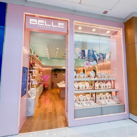 Logo da loja belle accessoires