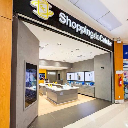 Logo da loja shopping do celular