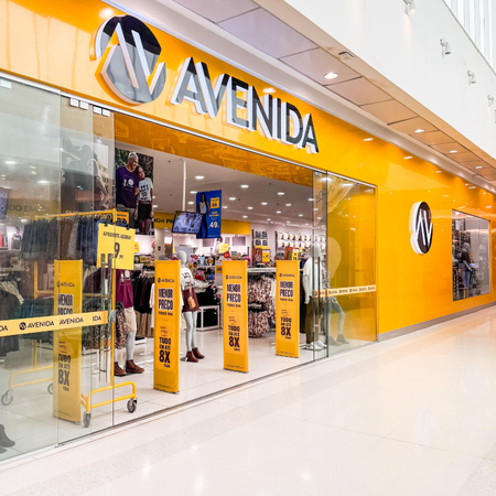 Logo da loja lojas avenida