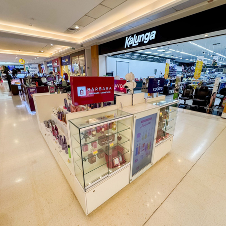 Logo da loja bárbara cosméticos e perfumaria