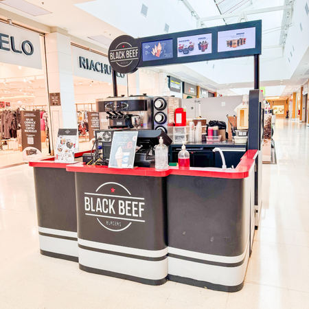 Logo da loja black beef