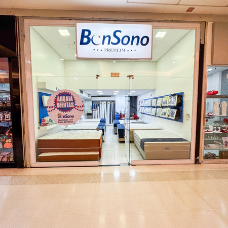 Logo da loja colchões bonsono