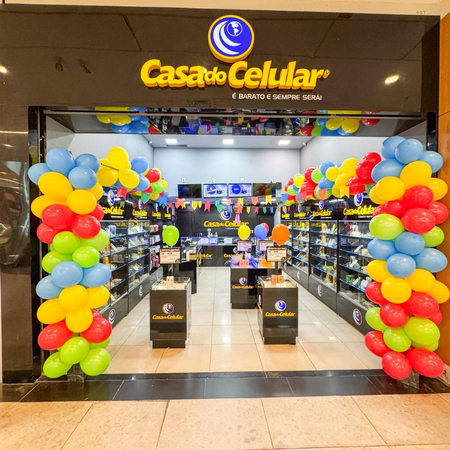 Logo da loja casa do celular