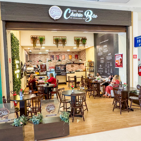 Logo da loja cheirin bão