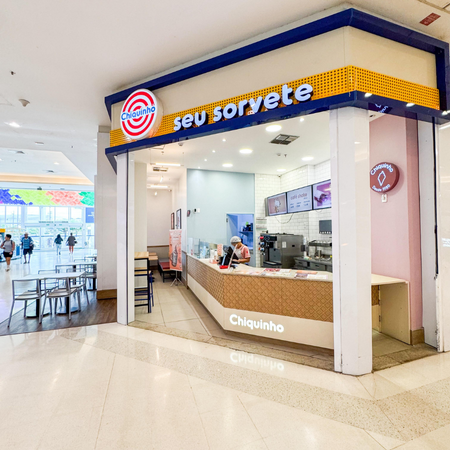 Logo da loja chiquinho sorvetes