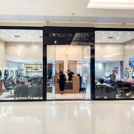 Logo da loja espaço da beleza 
