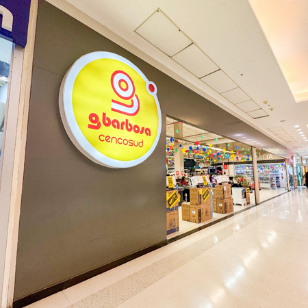 Logo da loja g. barbosa