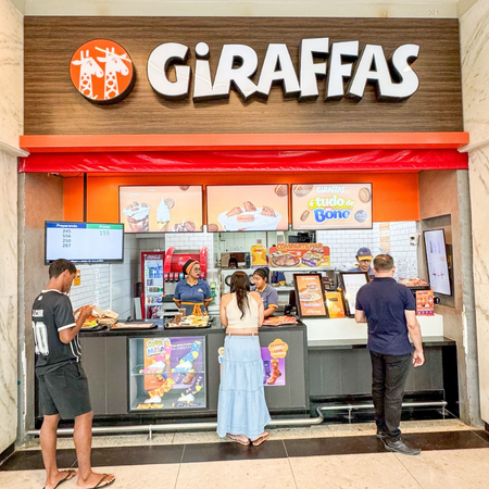 Logo da loja giraffa´s