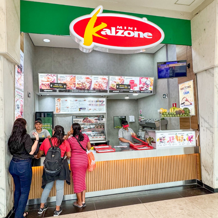 Logo da loja mini kalzone