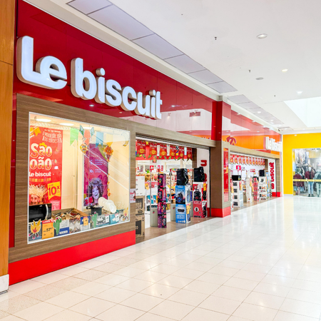 Logo da loja le biscuit