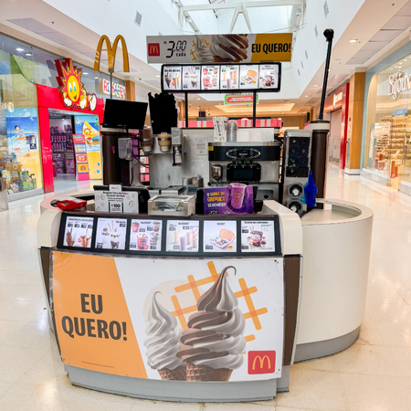 Logo da loja mc donald´s