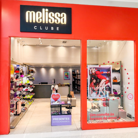 Logo da loja clube melissa