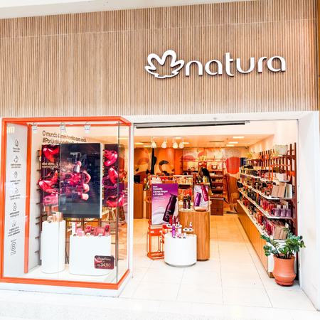 Logo da loja natura