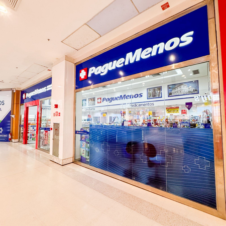 Logo da loja farmácia pague menos