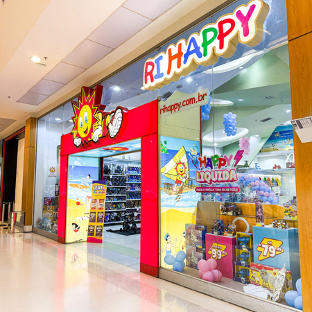 Logo da loja ri happy