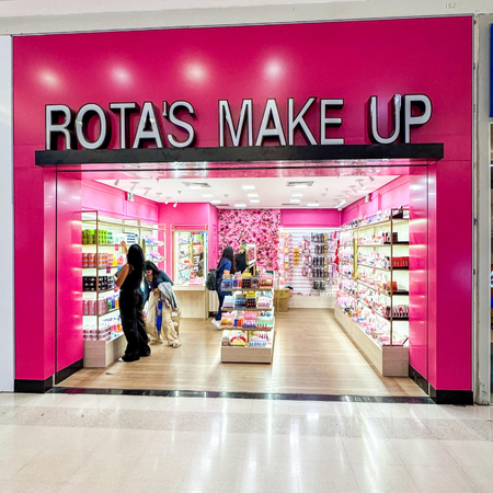 Logo da loja rotas make up