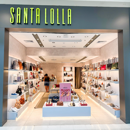 Logo da loja santa lolla