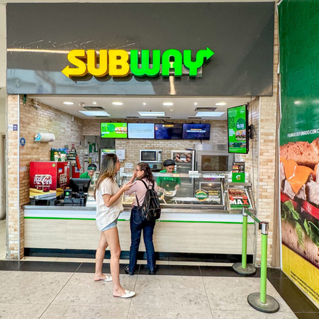 Logo da loja subway