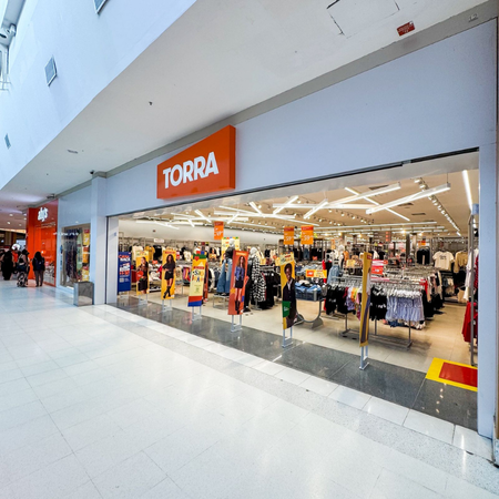 Logo da loja lojas torra