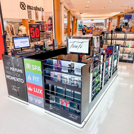 Logo da loja touti cosmetics