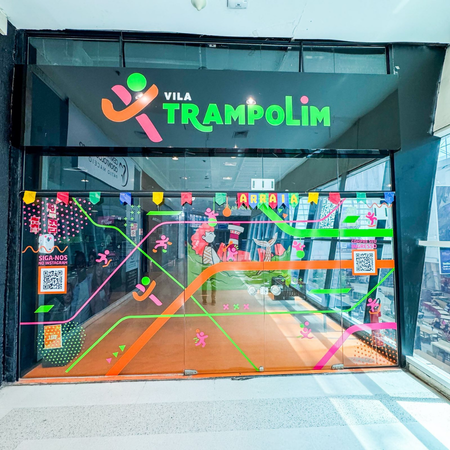 Logo da loja vila trampolim