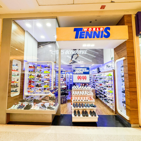 Logo da loja world tennis
