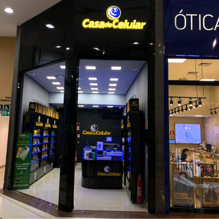 Logo da loja casa do celular