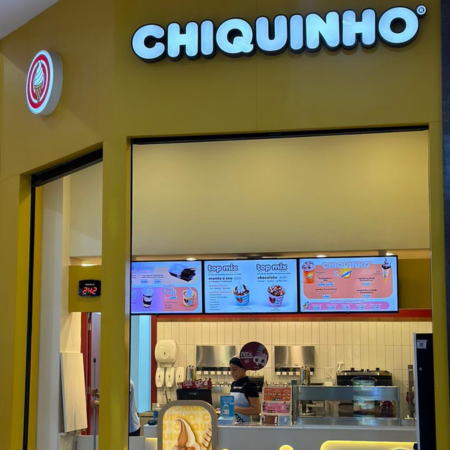 Logo da loja chiquinho sorvetes