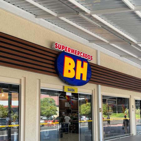 Logo da loja supermercados bh