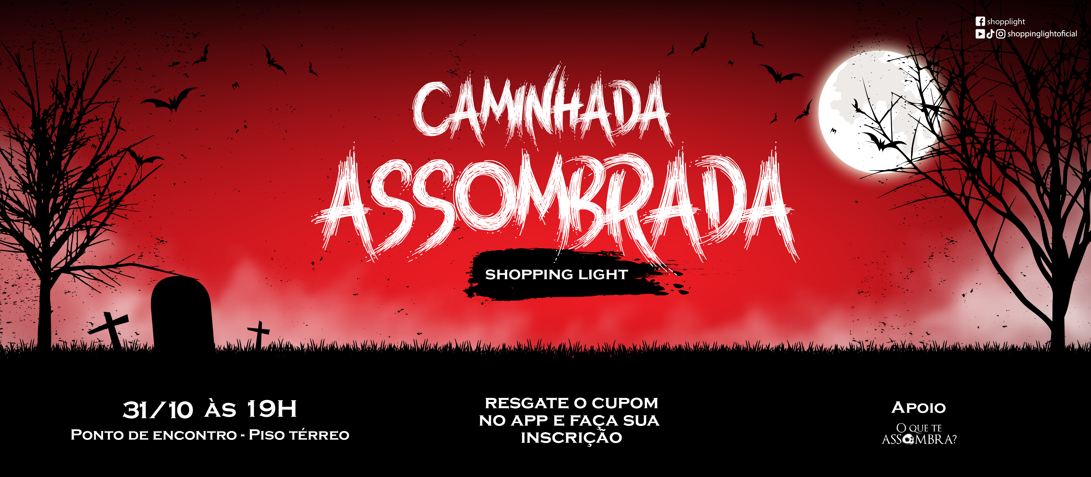Caminhada assombrada 