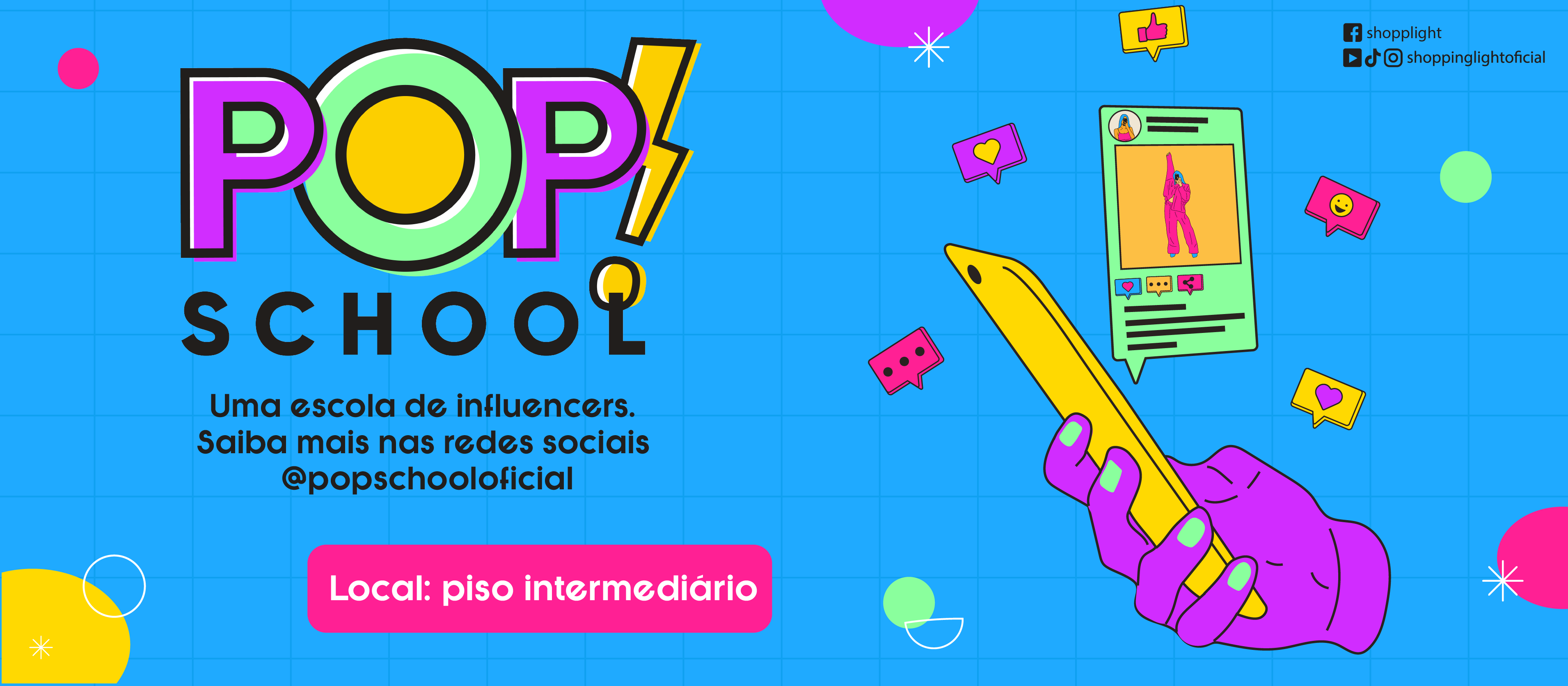 Pop School - Escola de influencer 