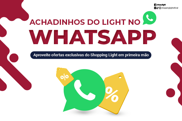 Achadinhos do Shopping Light - Grupo WhatsApp