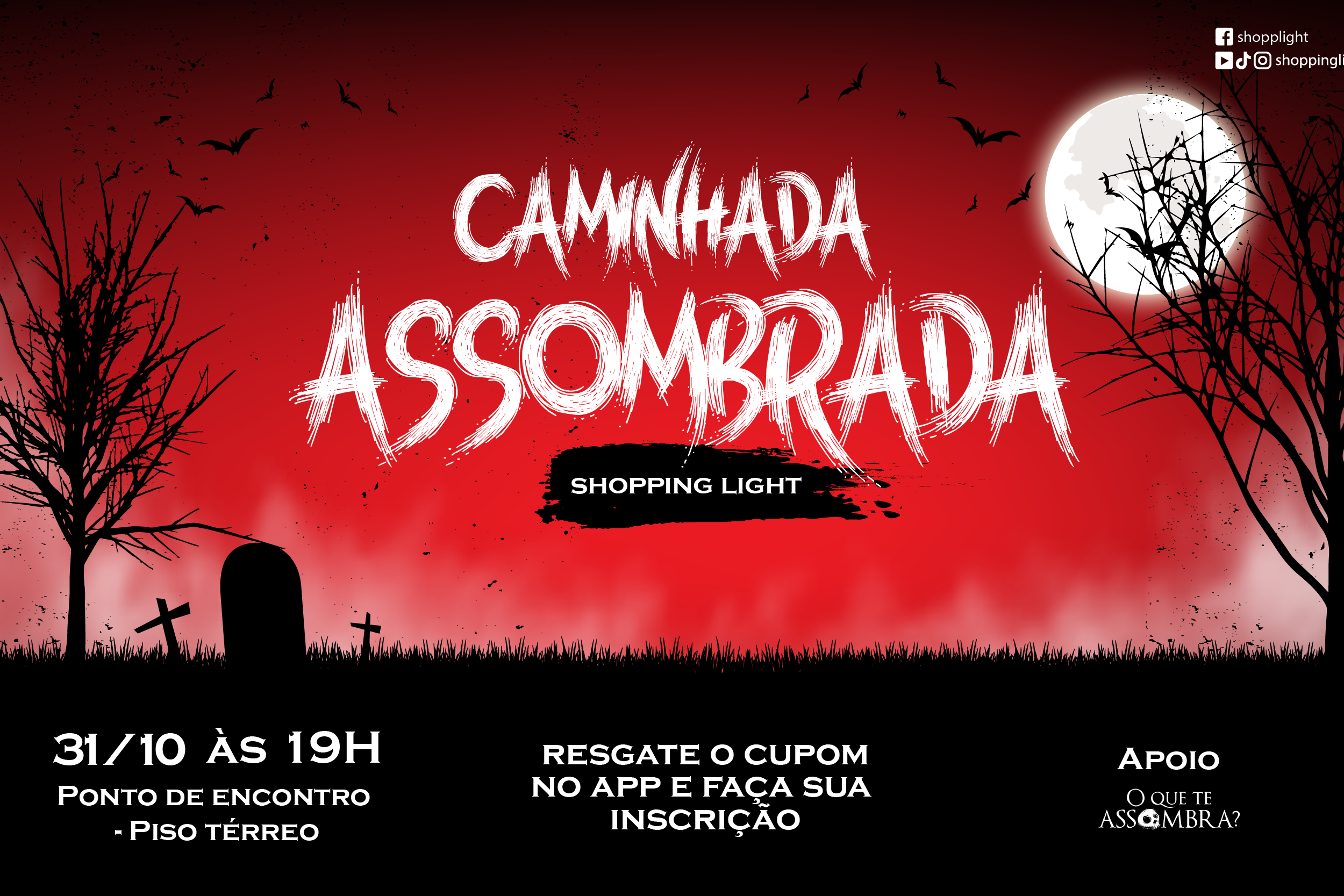 Caminhada assombrada 