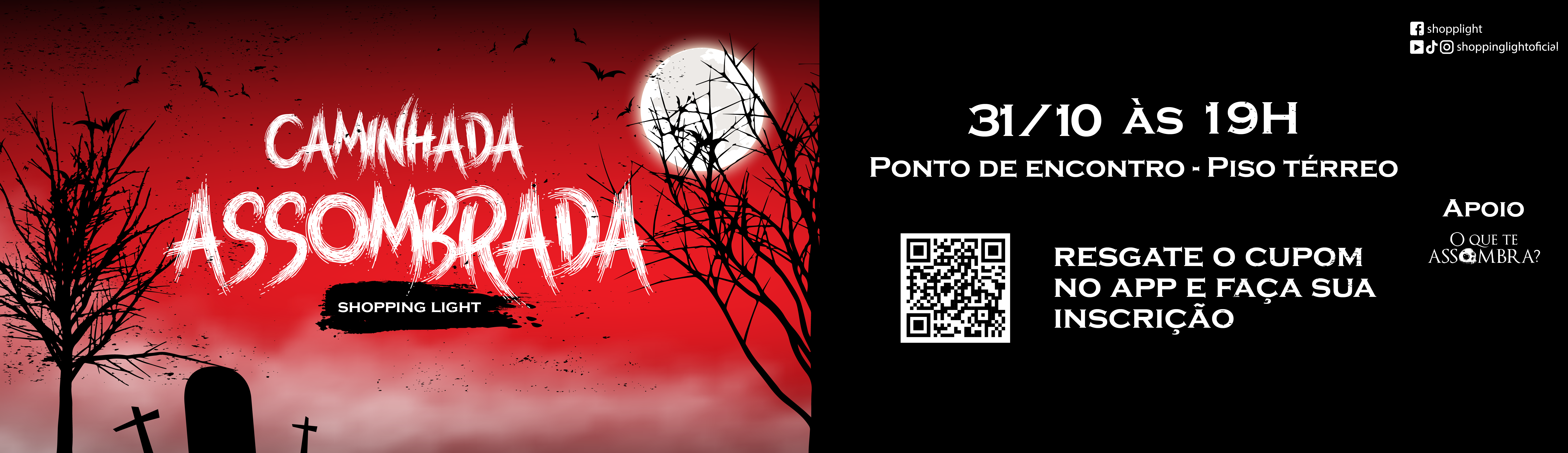 Caminhada assombrada 