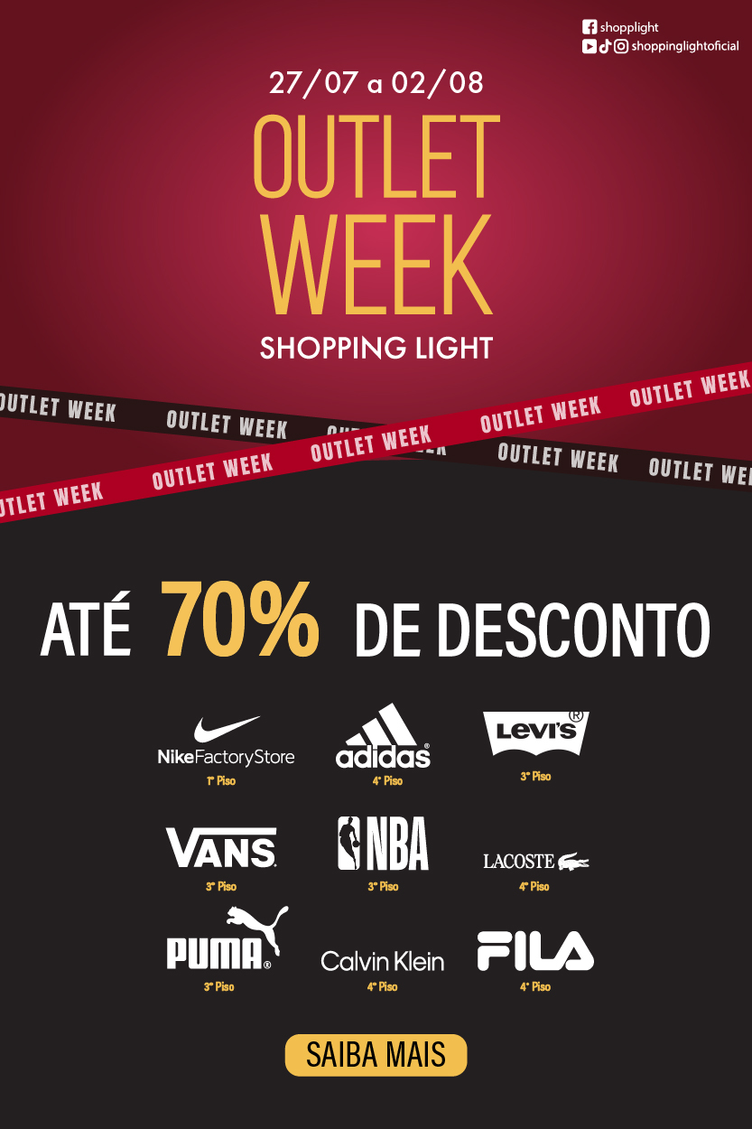 OUTLET WEEK- SHOPPING LIGHT