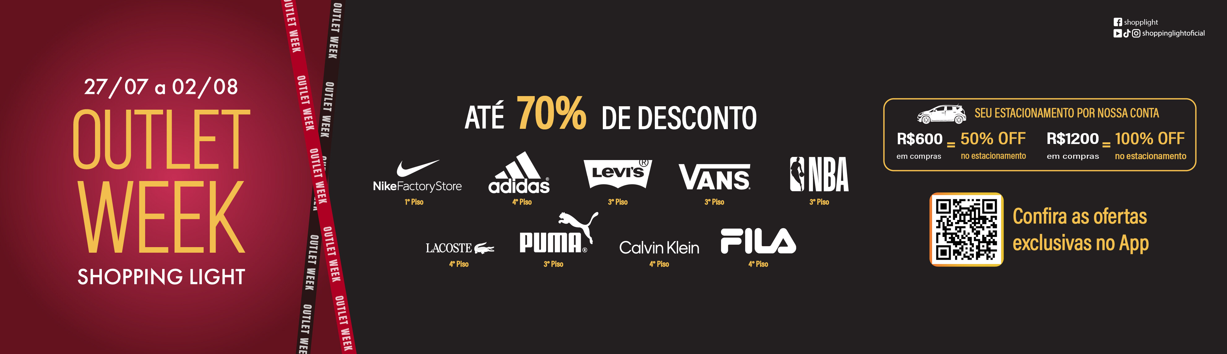 OUTLET WEEK- SHOPPING LIGHT