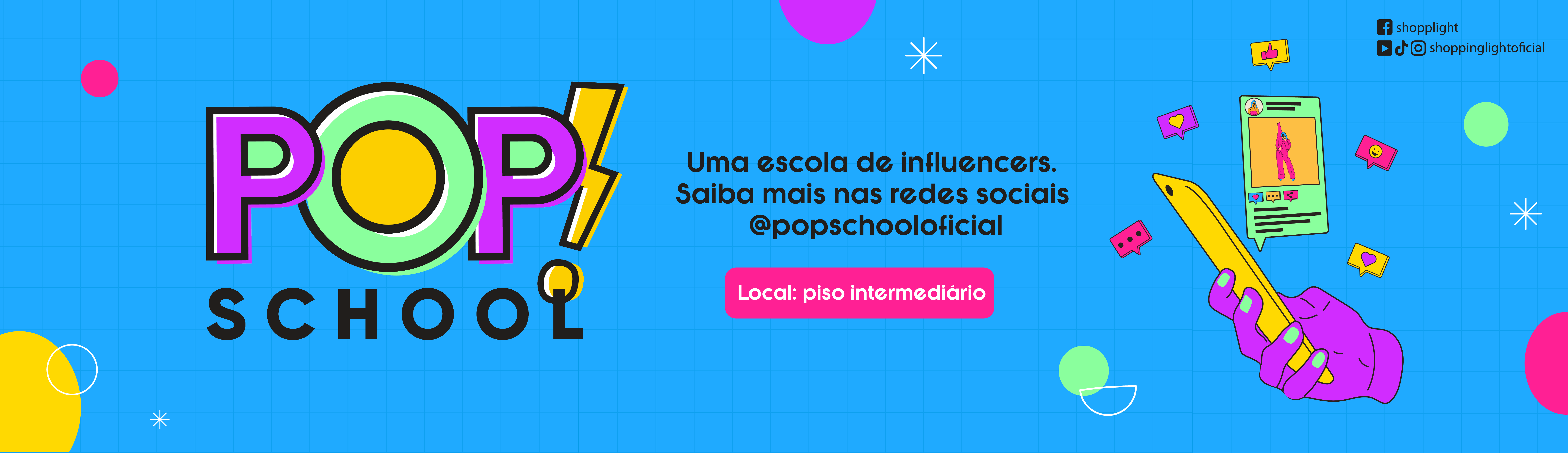 Pop School - Escola de influencer
