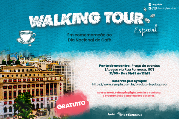 Walking Tour - Especial Dia Nacional do Café 