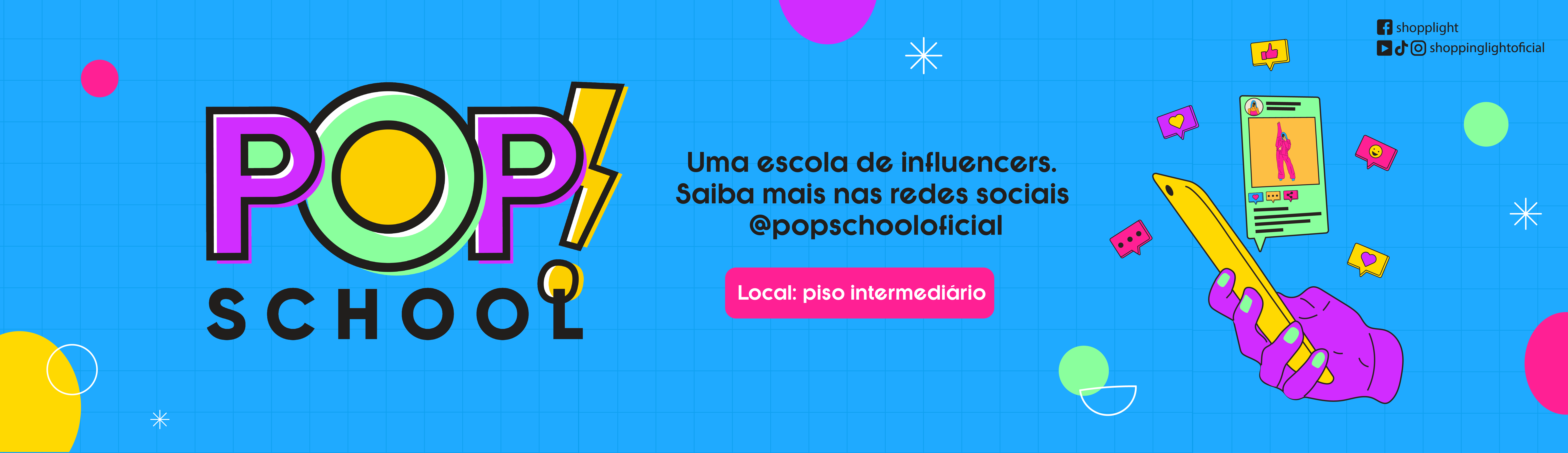 Pop School - Escola de influencer 