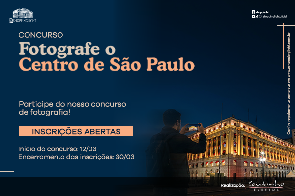 Fotografe o Centro de São Paulo 2026