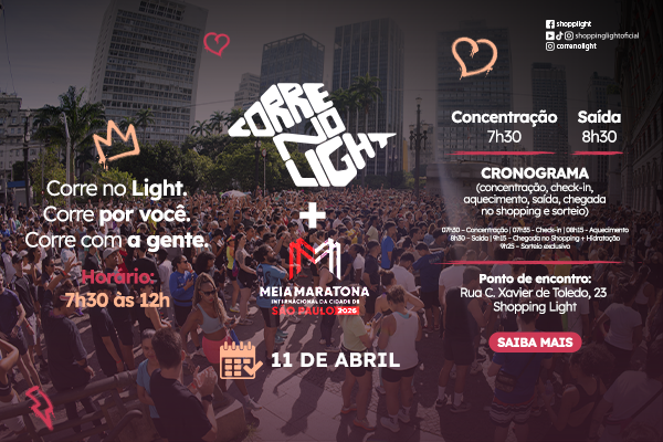 Corre no Light + Meia Maratona