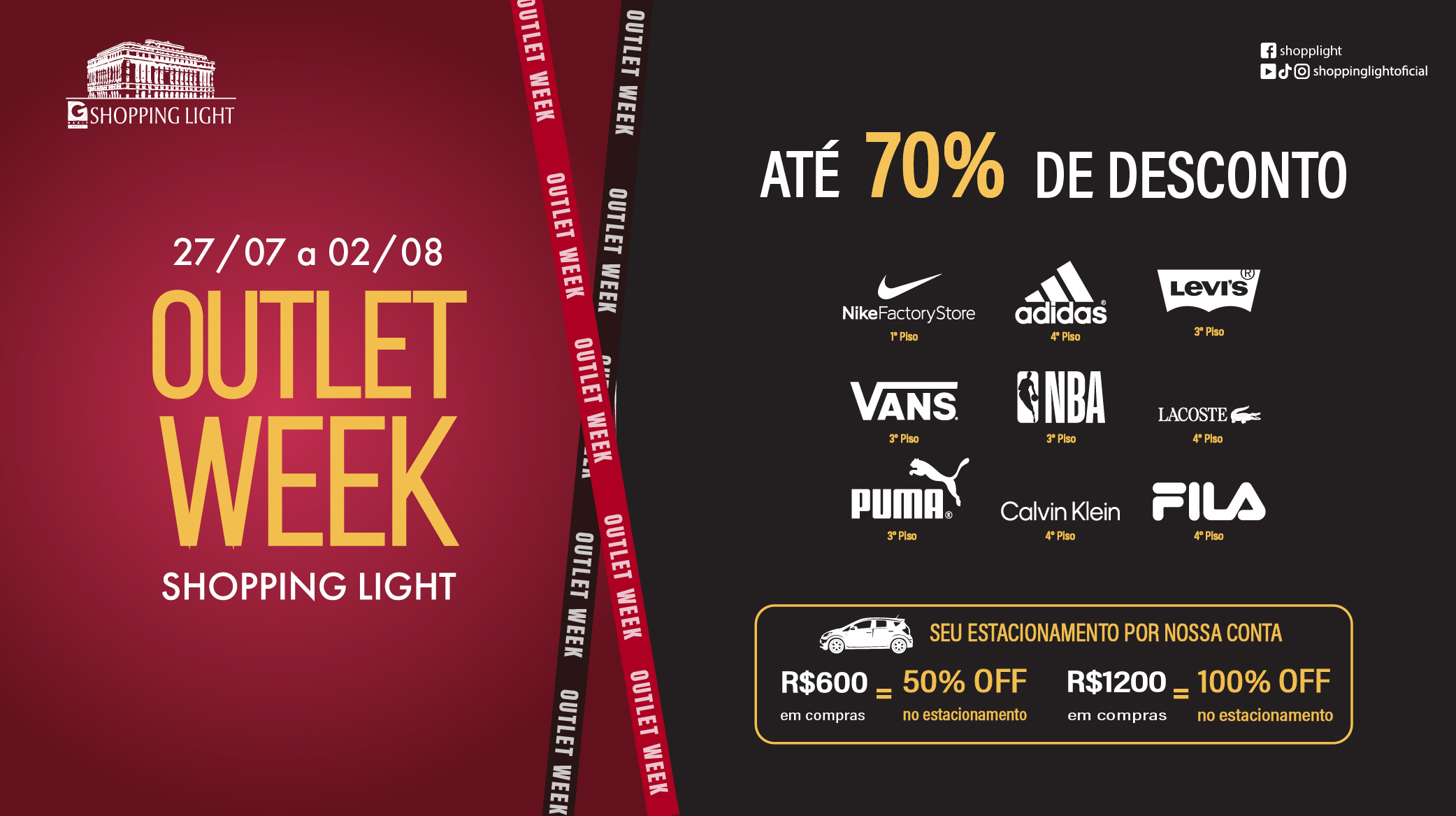 OUTLET WEEK- SHOPPING LIGHT
