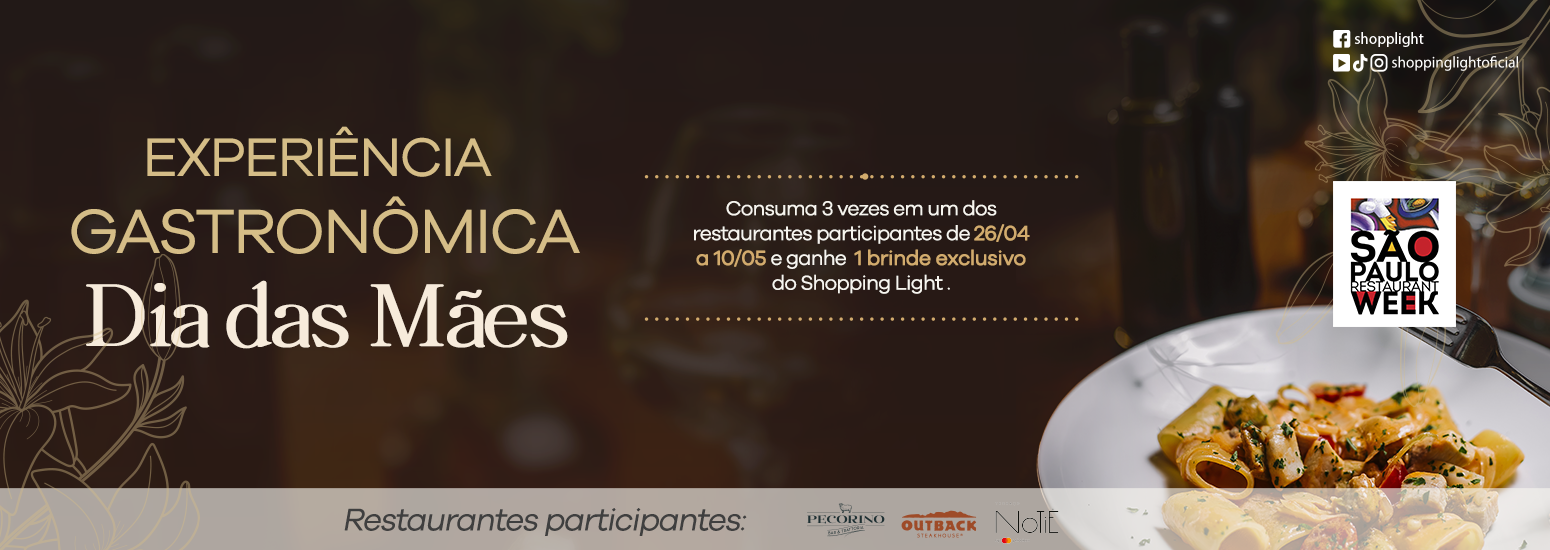 Experiência Gastronômica | Dia das Mães 