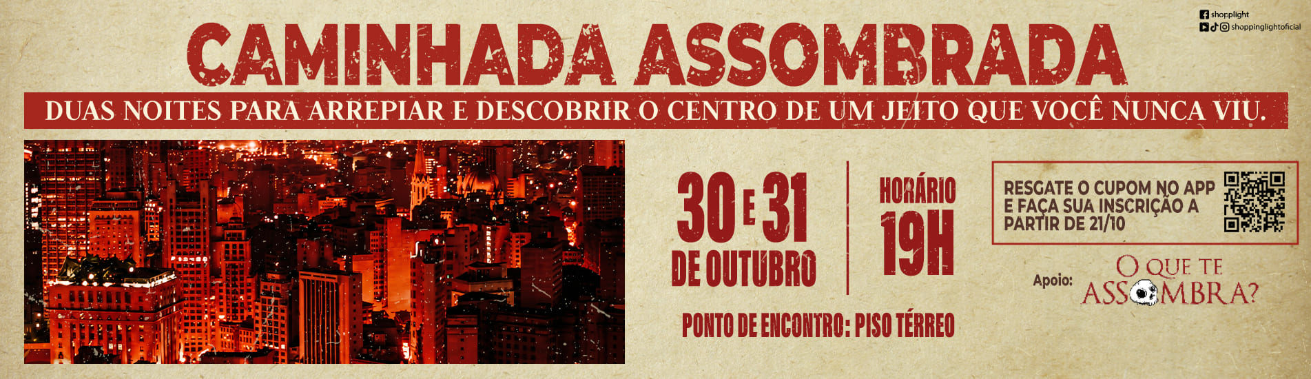 CAMINHADA ASSOMBRADA