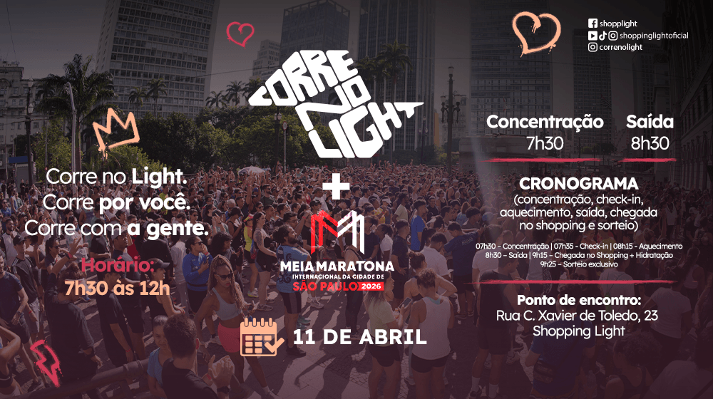 Corre no Light + Meia Maratona