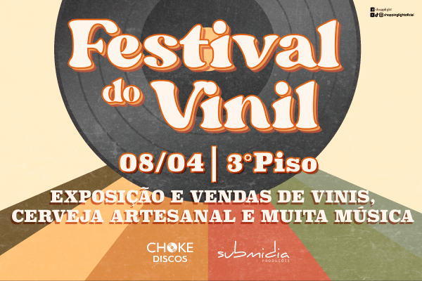 Festival do Vinil - Abril  