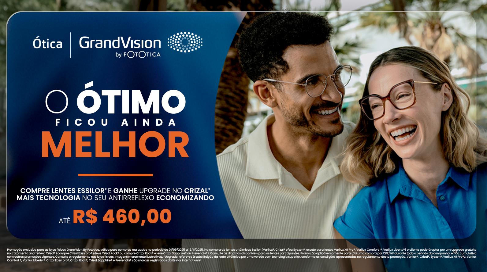 UPGRADE CRIZAL | SHOPPING VALINHOS
