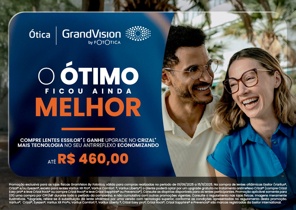 UPGRADE CRIZAL | SHOPPING VALINHOS