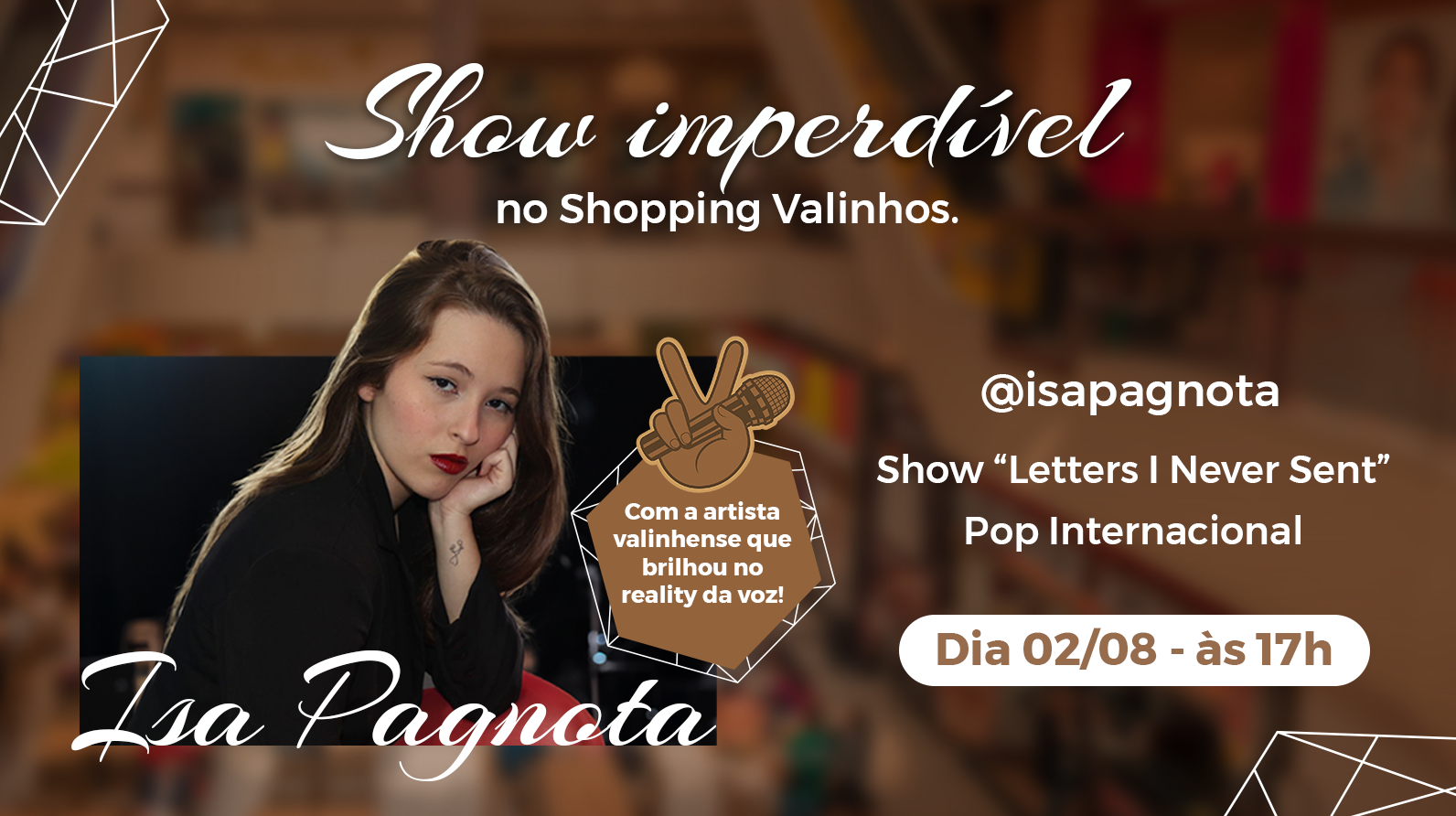 SHOW COM ISA PAGNOTA | SHOPPING VALINHOS