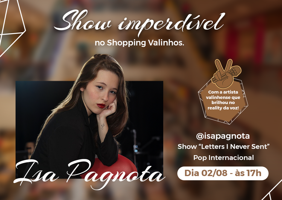SHOW COM ISA PAGNOTA | SHOPPING VALINHOS